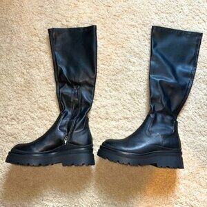 Aldo Platform Knee High Boots (Never Worn)